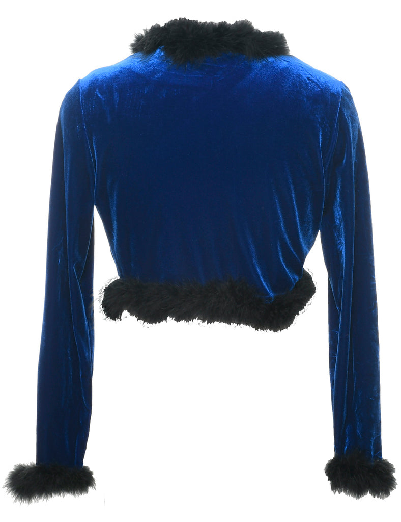 Velvet Bolero Jacket - S