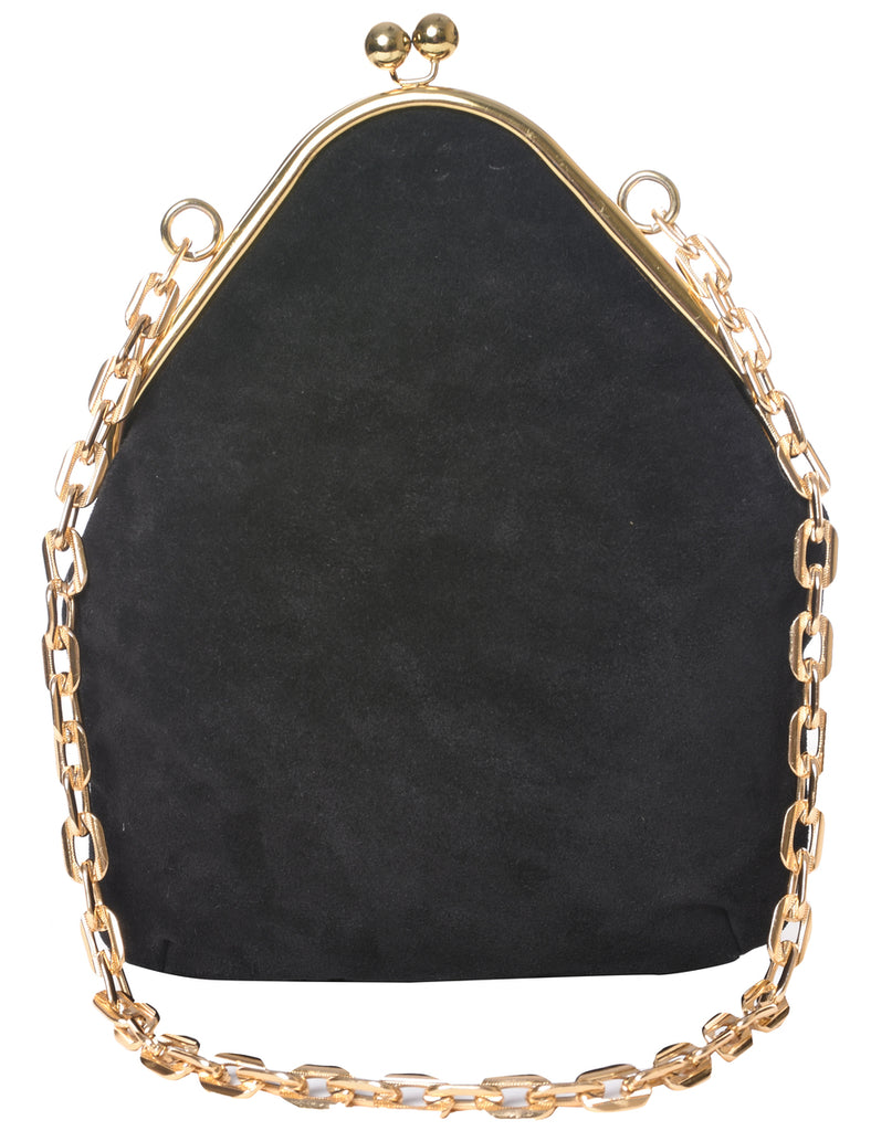 Velvet Cross Body Bag - M