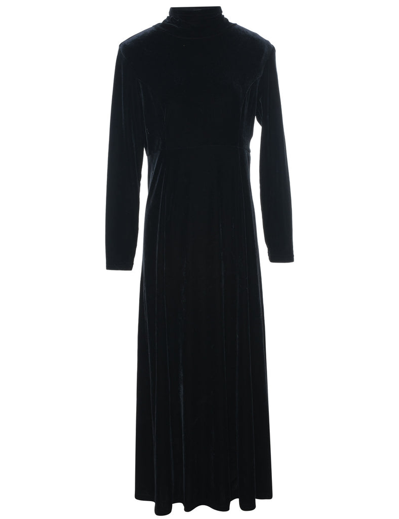 Velvet Evening Dress - M