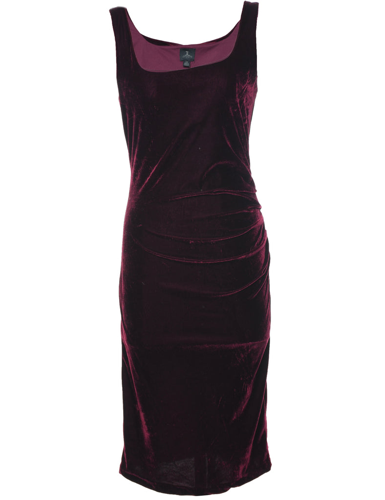 Velvet Evening Dress - M