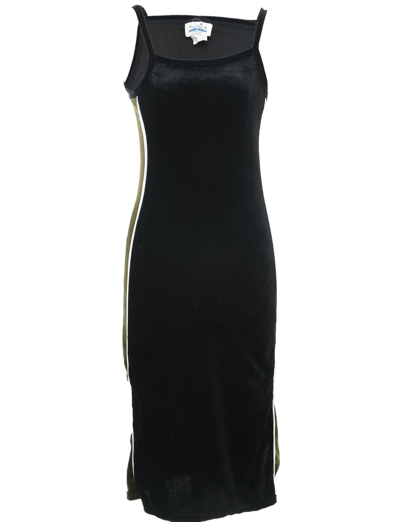 Velvet Evening Dress - XS