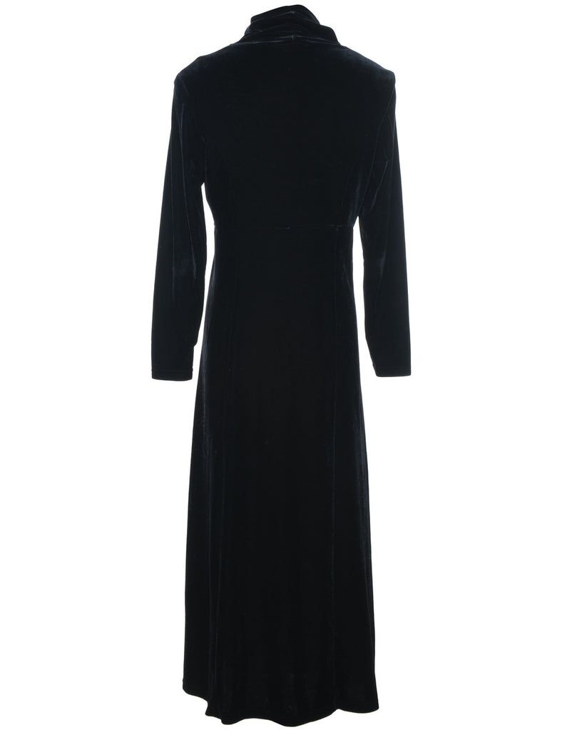 Velvet Evening Dress - M