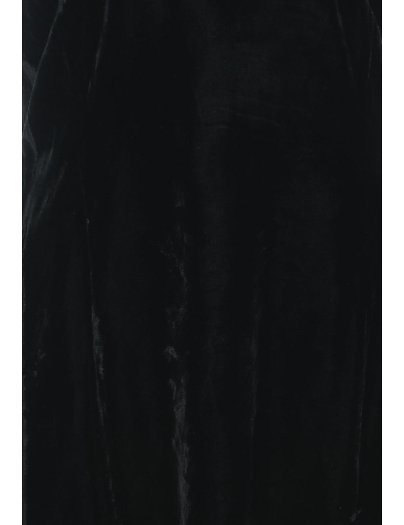 Velvet Evening Dress - M