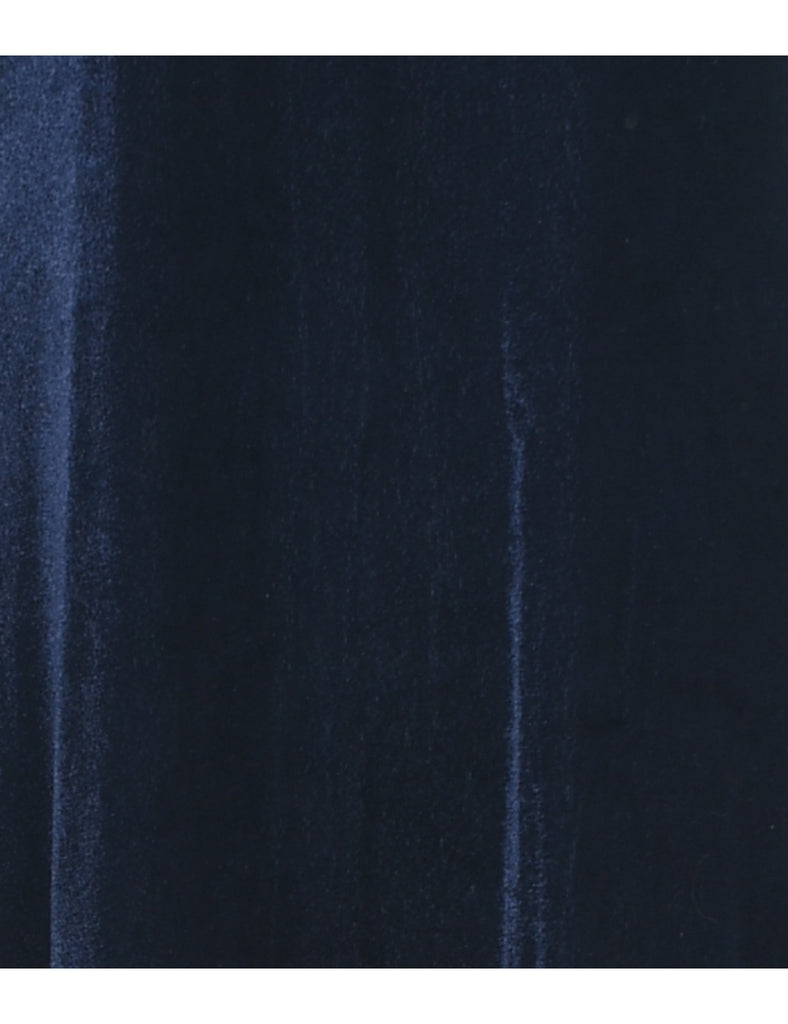 Velvet Evening Dress - L