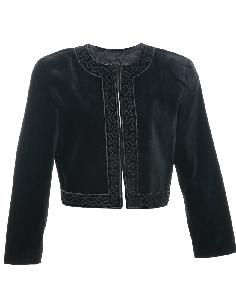 Velvet Evening Jacket - M