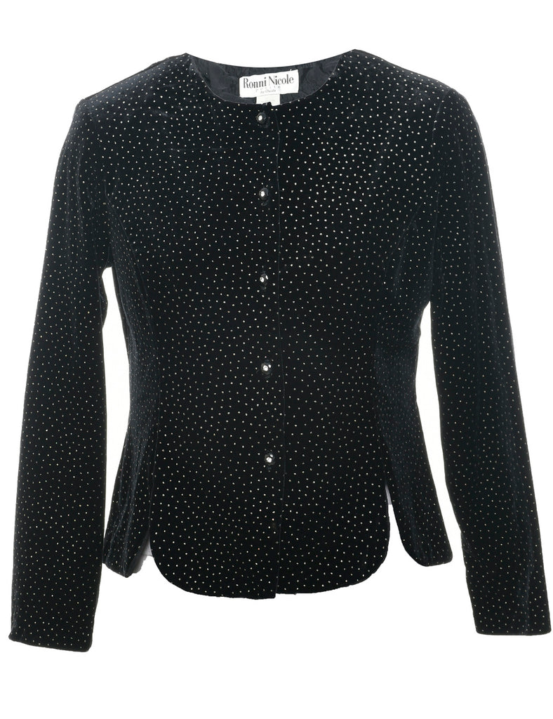 Velvet Evening Jacket - M