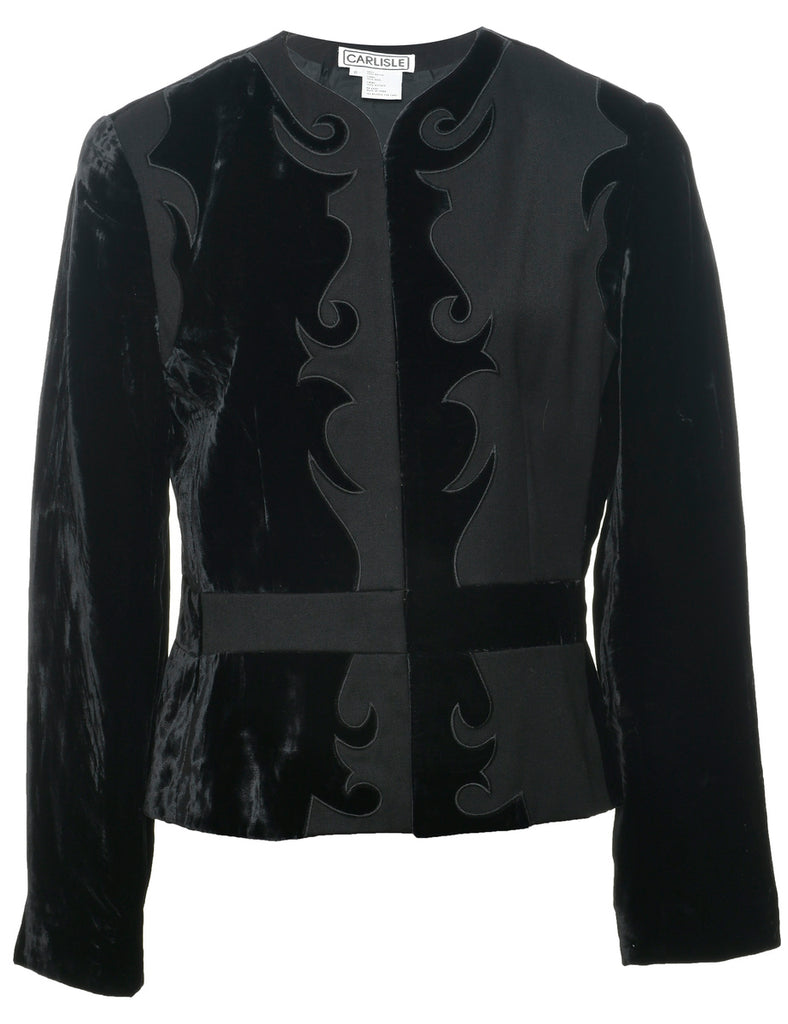 Velvet Evening Jacket - M