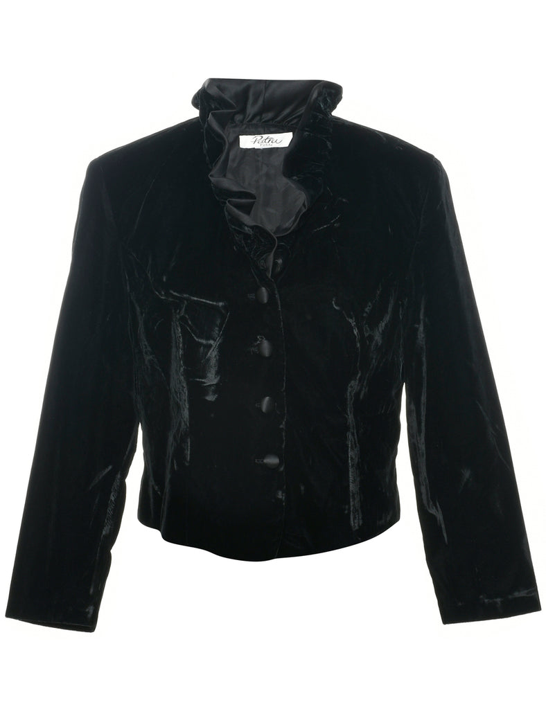 Velvet Evening Jacket - L
