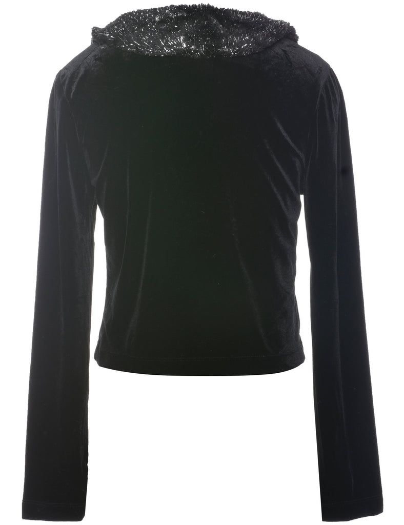 Velvet Evening Jacket - S