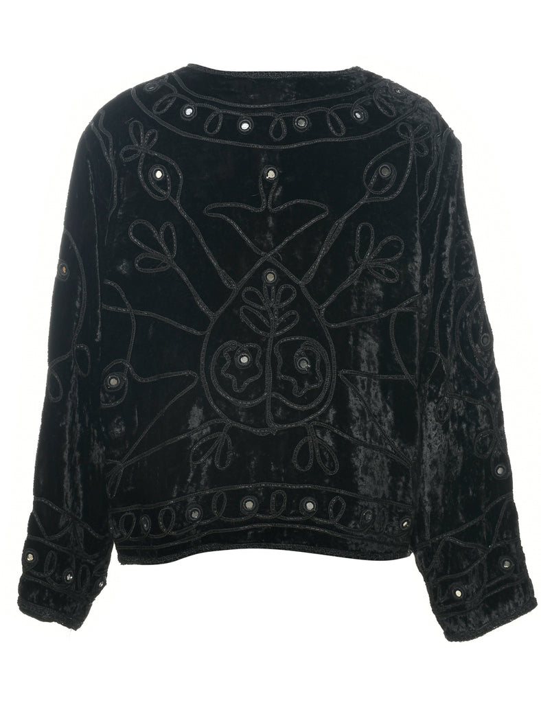 Velvet Evening Jacket - L
