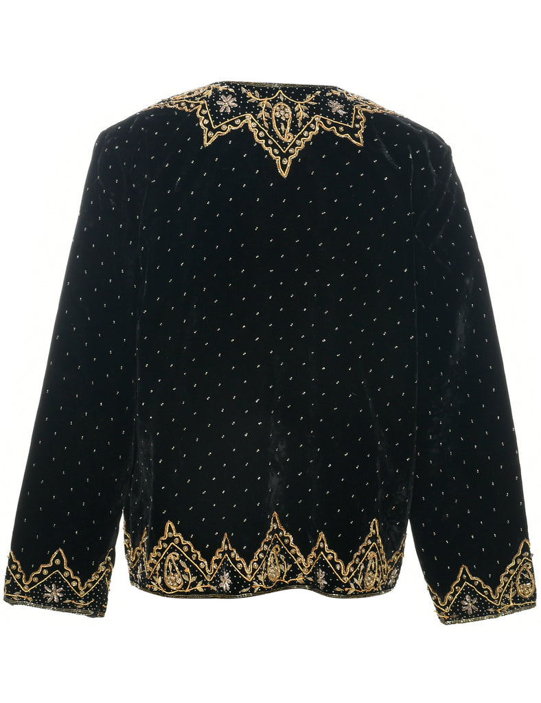 Velvet Evening Jacket - M