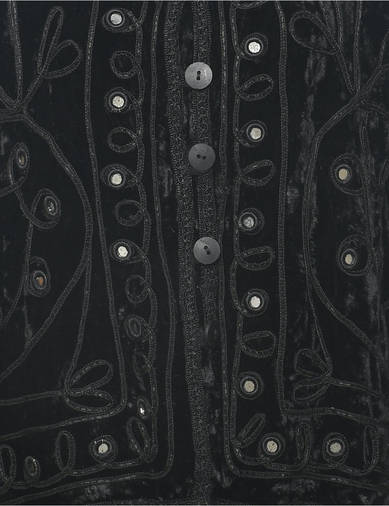 Velvet Evening Jacket - L