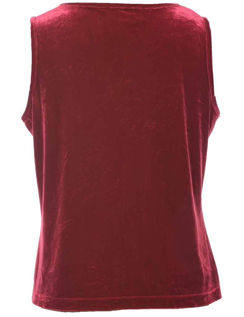 Velvet Evening Top - M