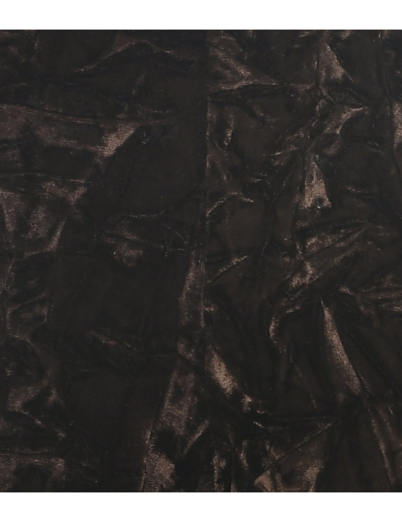 Velvet Fabric Trousers - W25 L26