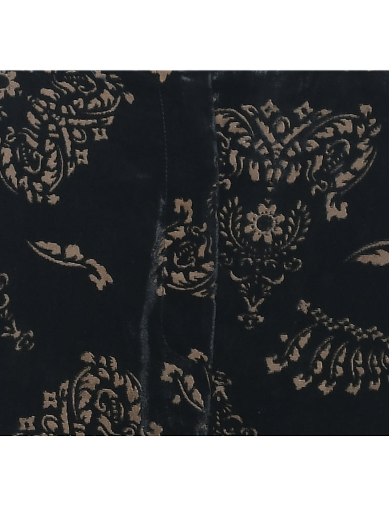 Velvet Fabric Trousers - W25 L30