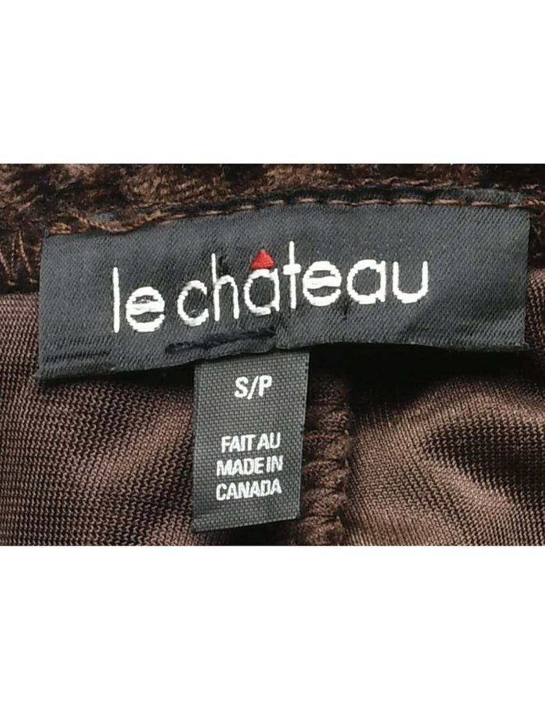 Velvet Fabric Trousers - W25 L26