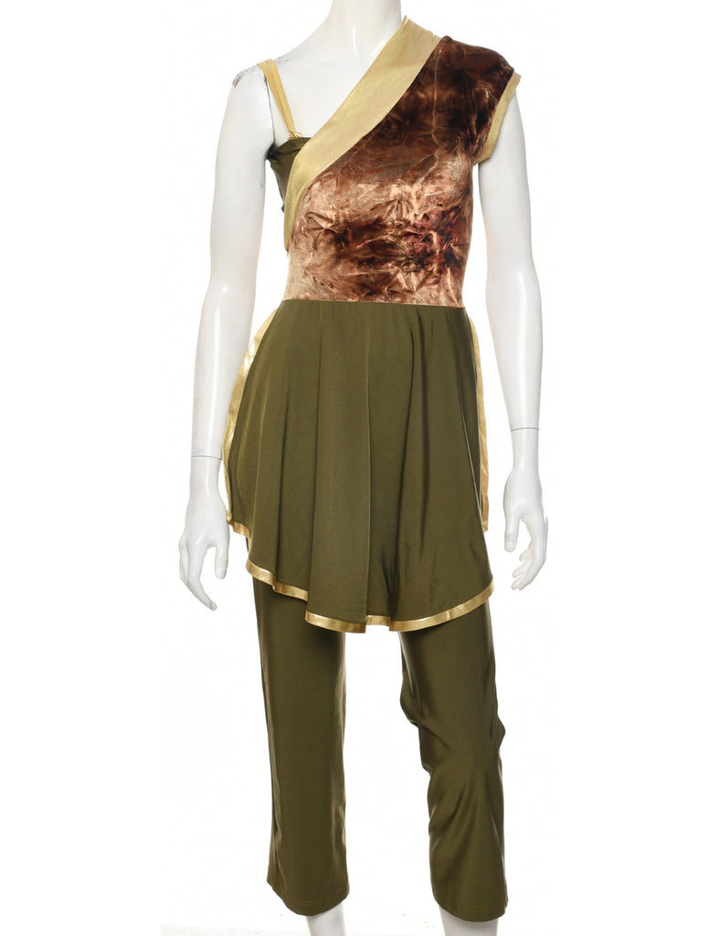 Velvet Jumpsuit - S