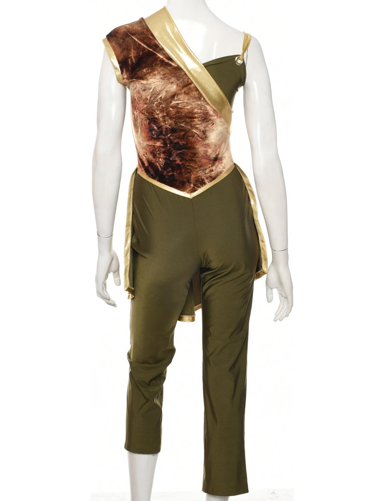 Velvet Jumpsuit - S