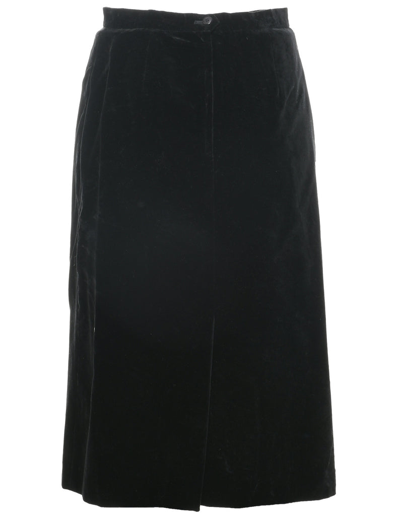 Velvet Pencil Skirt - S