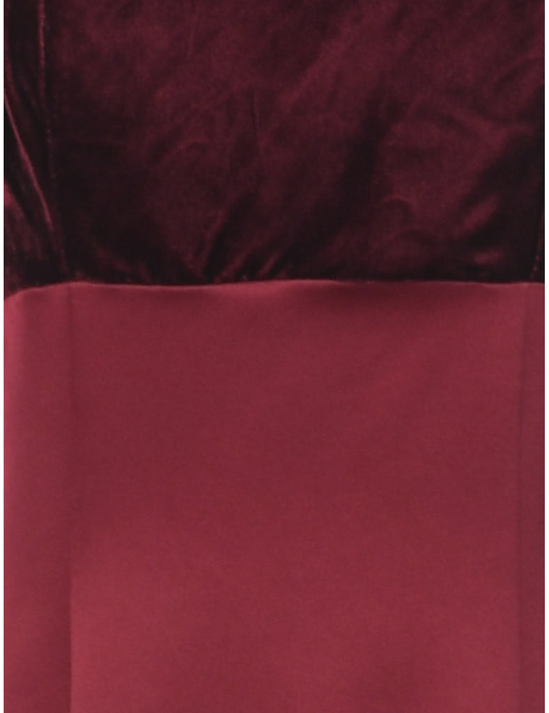 Velvet Prom Dress - M