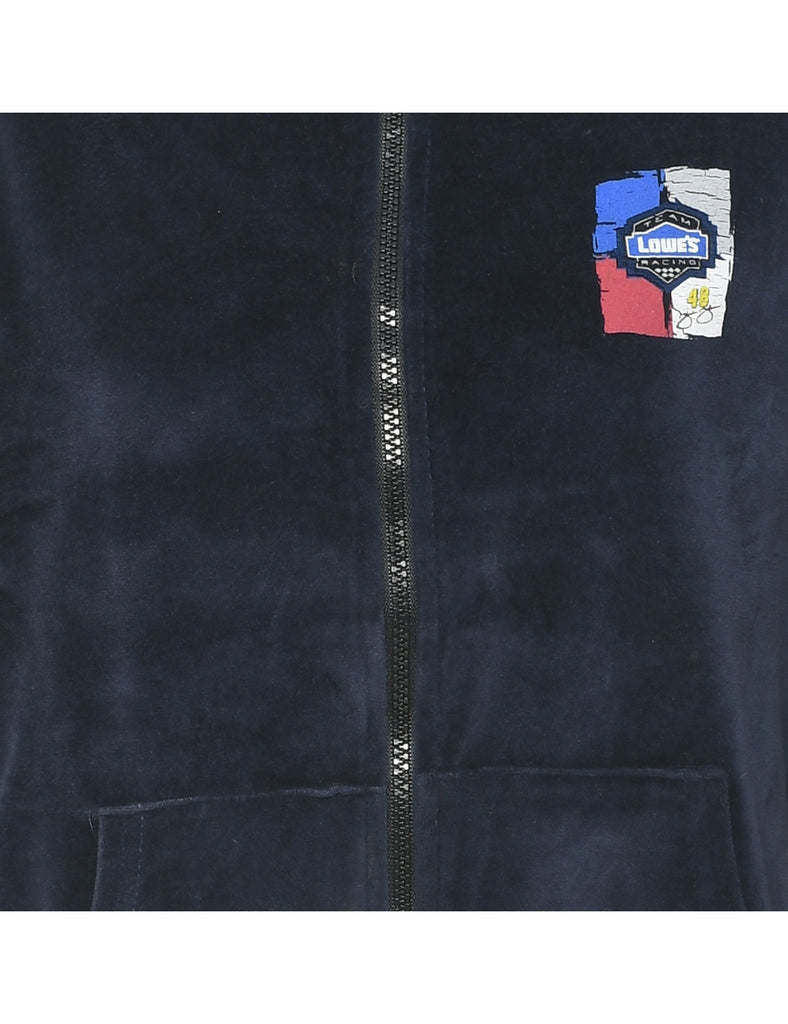 Velvet Track Top - M