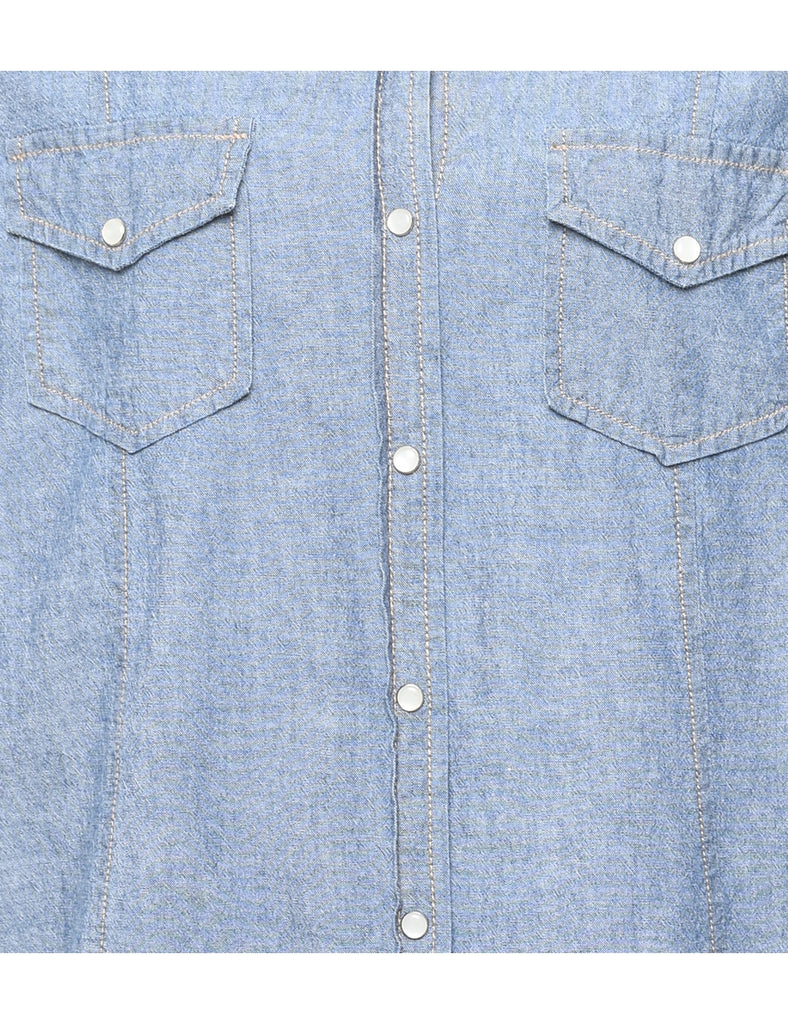 Western Denim Shirt - L