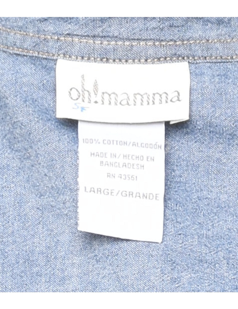 Western Denim Shirt - L