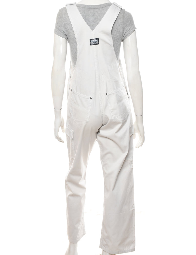 White Classic Dungarees - W33 L30