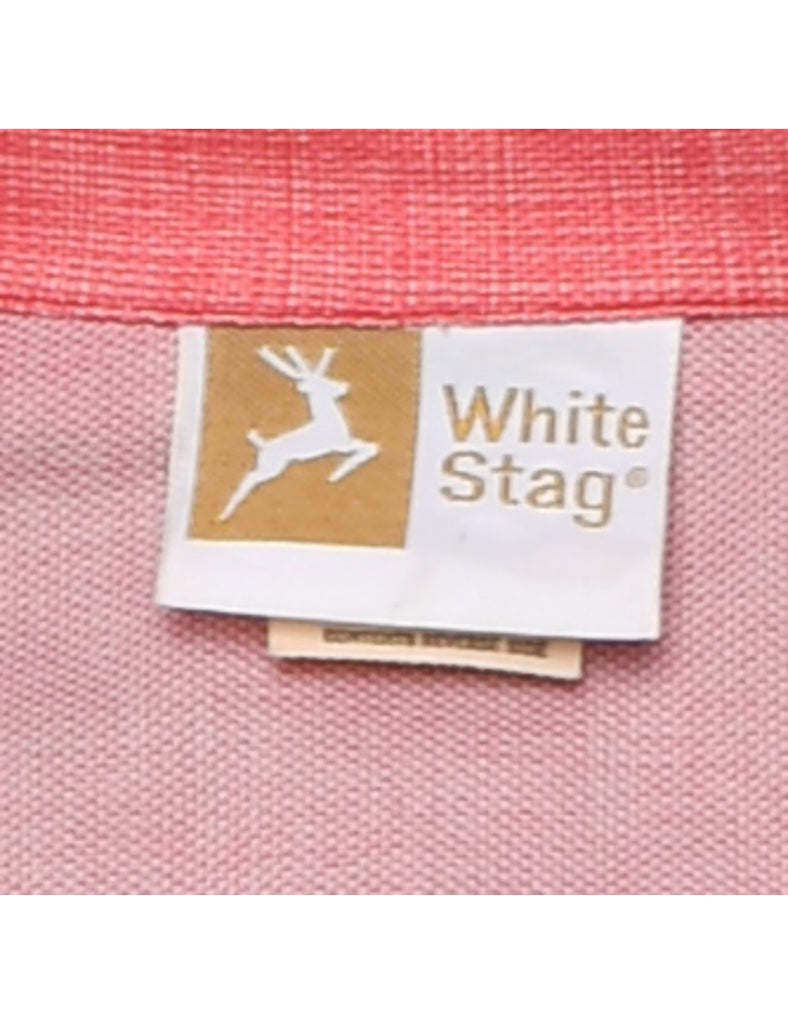 White Stag Pink Shirt - L