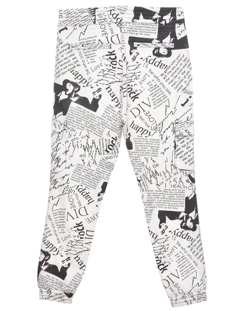 White Trousers - W34 L26