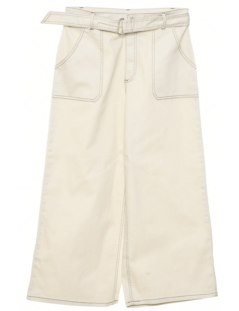Wide Leg Trousers - W29 L24