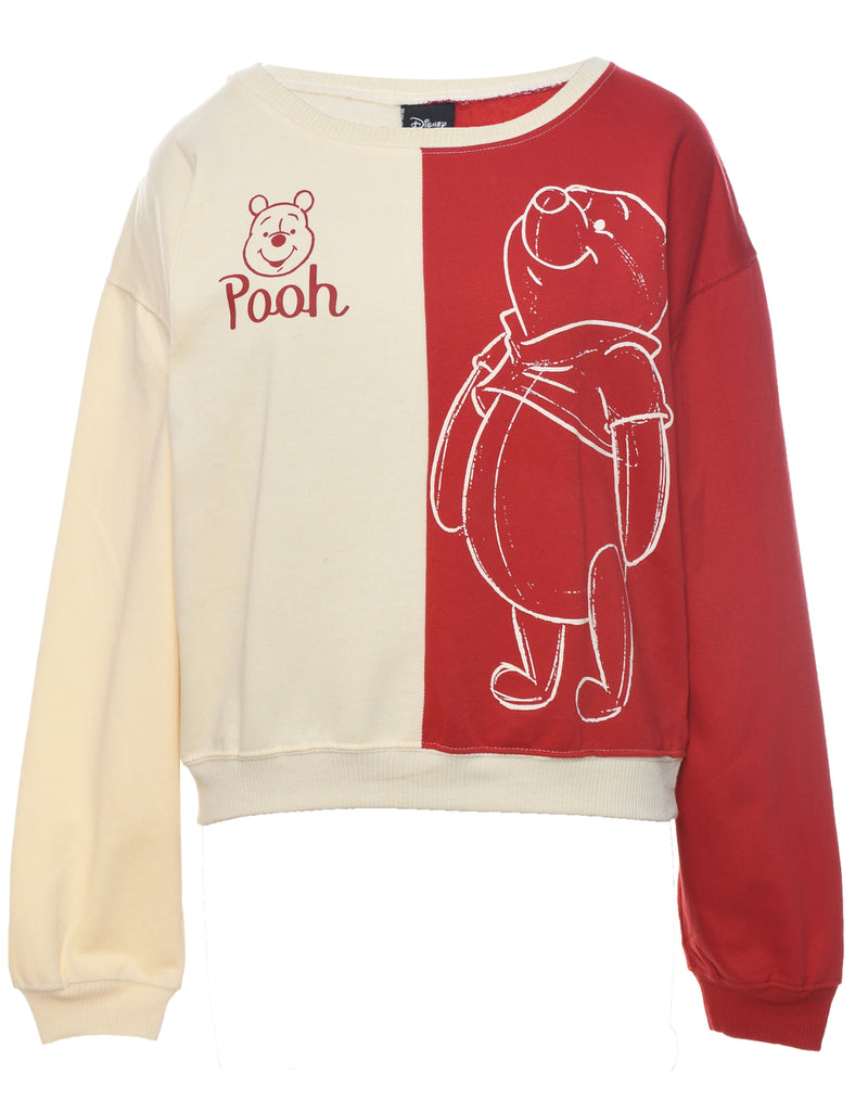 Winnie The Pooh Cartoon Sweatshirt - L