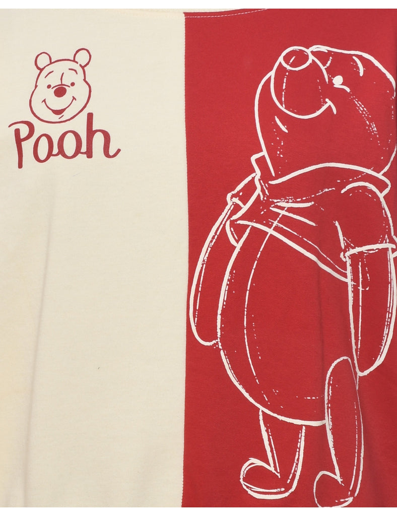 Winnie The Pooh Cartoon Sweatshirt - L