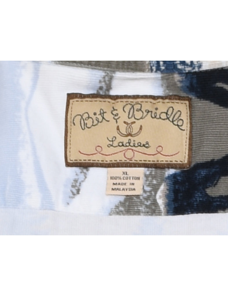 Wolf Landscape Design Shirt - XL