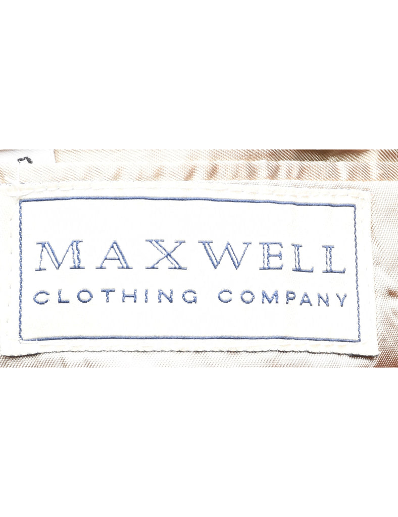 Wool Dark Green Blazer - M