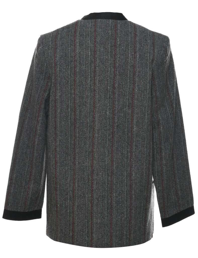 Wool Grey Jacket - M