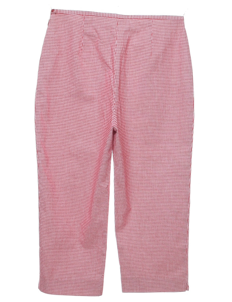 Worthington Gingham Pattern Trousers - W30 L21