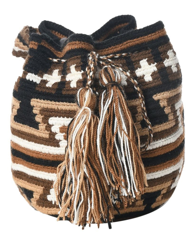 Woven Bucket Bag - S