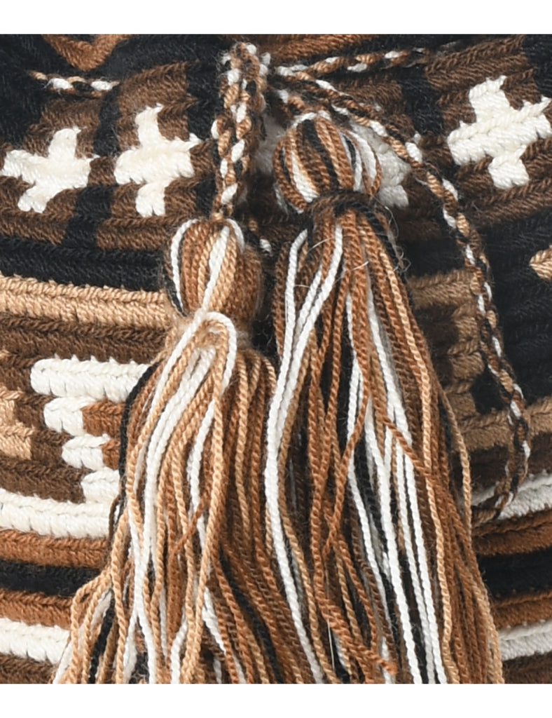 Woven Bucket Bag - S
