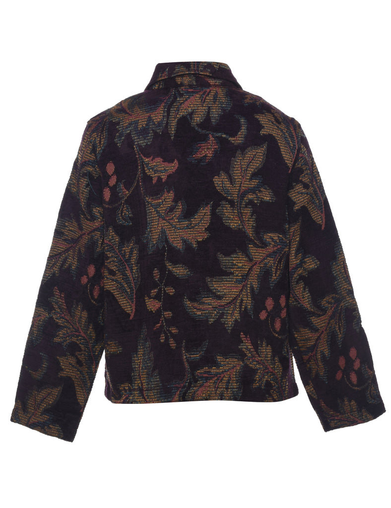 Woven Finish Tapestry Jacket - L