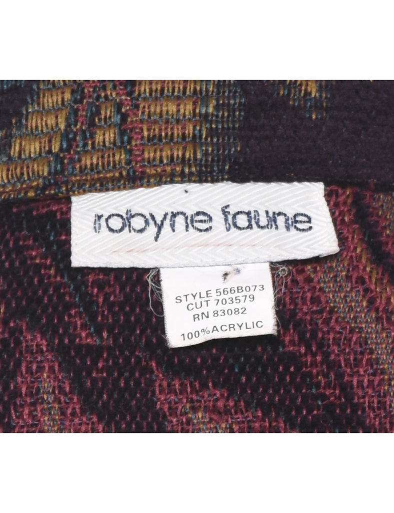 Woven Finish Tapestry Jacket - L