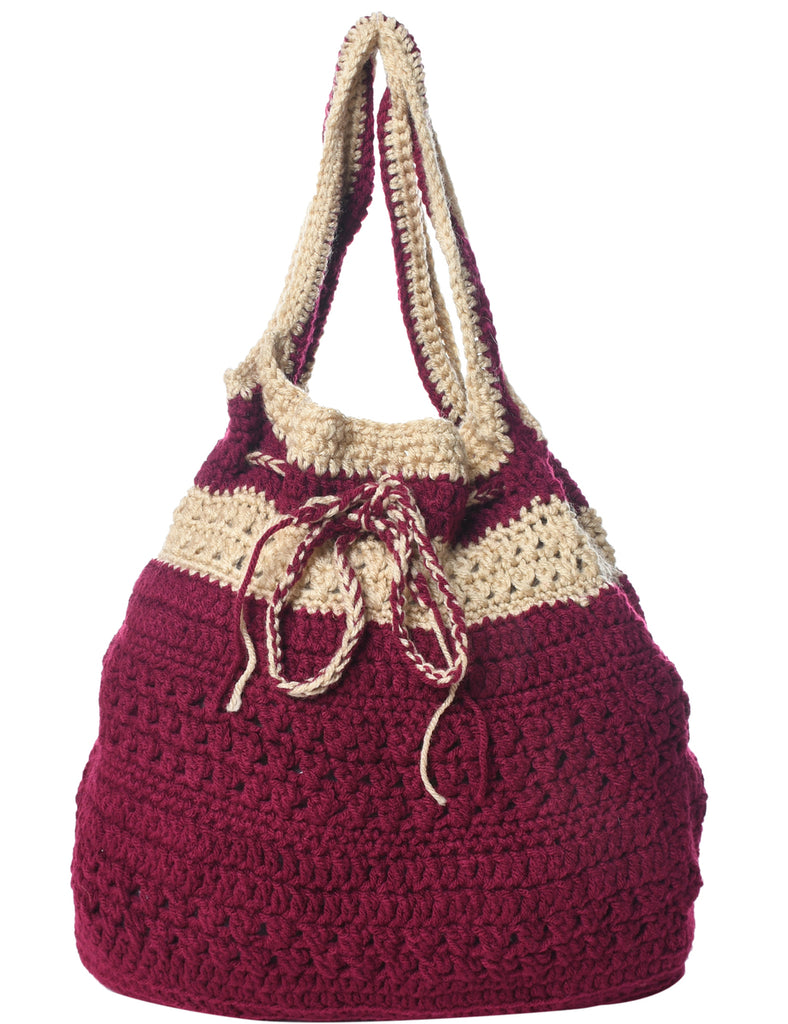 Woven Hobo Bag - M