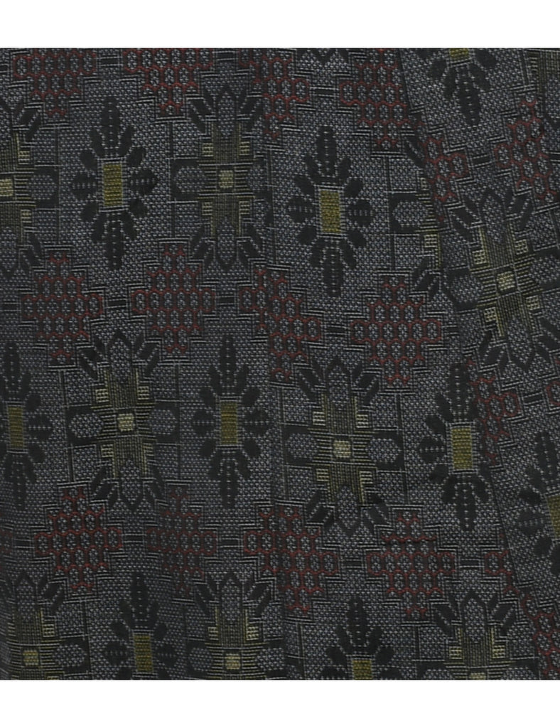 Woven Pattern Full Length Kimono - L