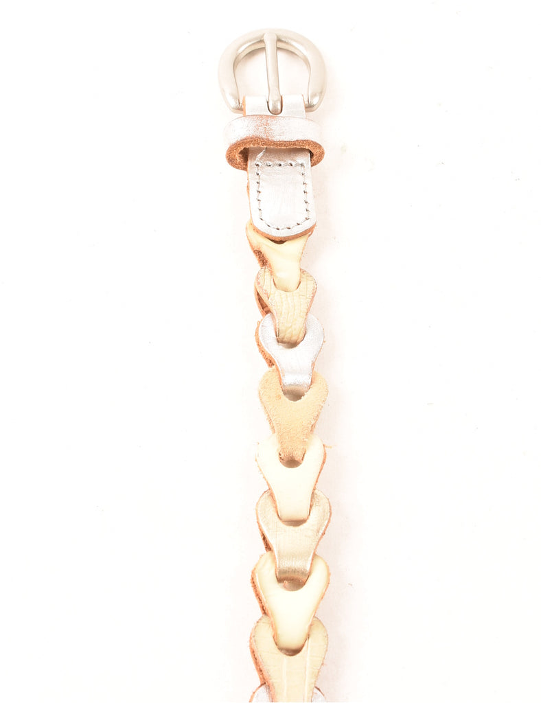 Woven Skinny Belt - M