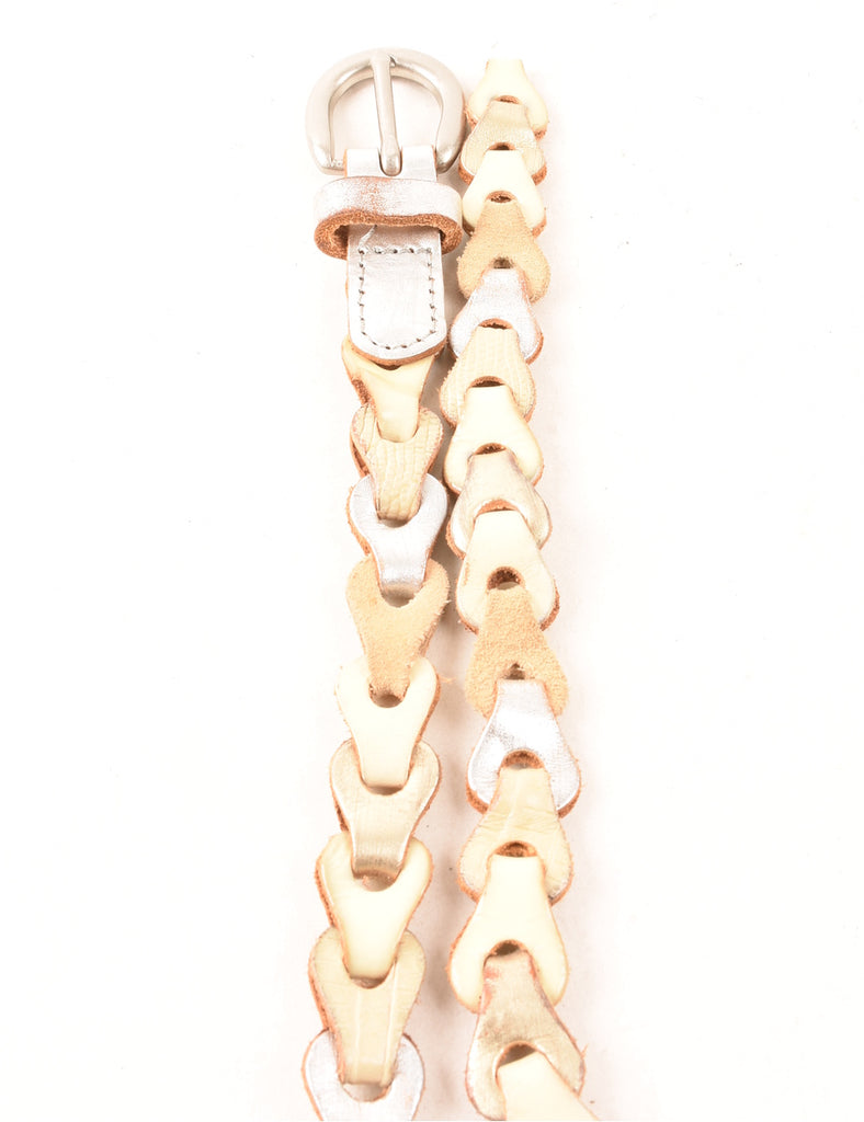Woven Skinny Belt - M