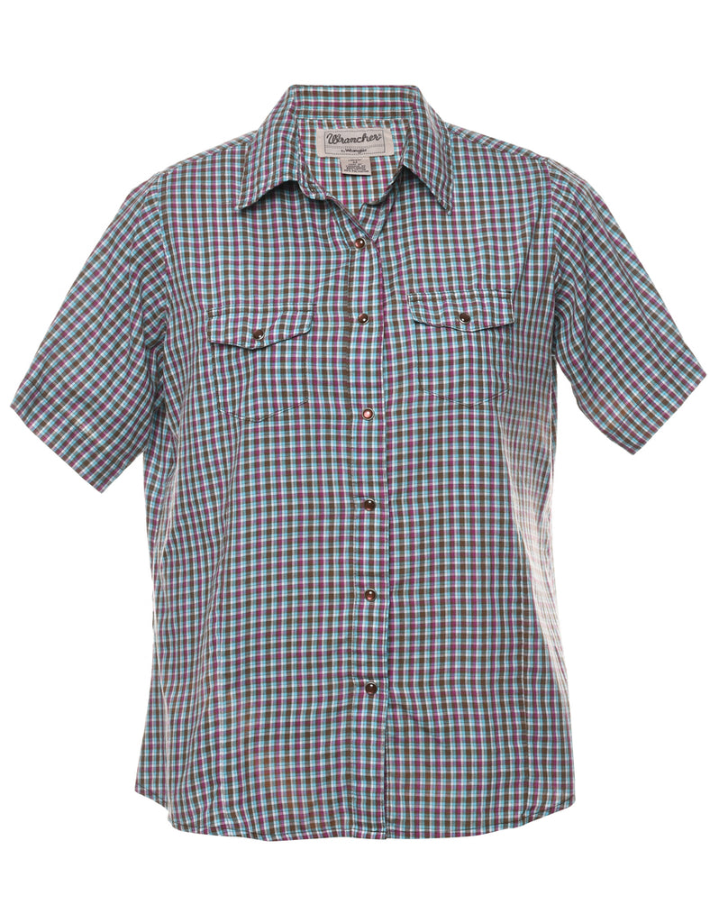 Wrangler Checked Shirt - M