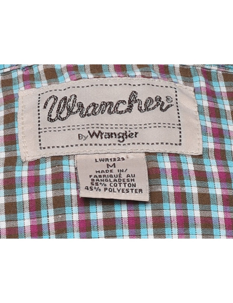 Wrangler Checked Shirt - M