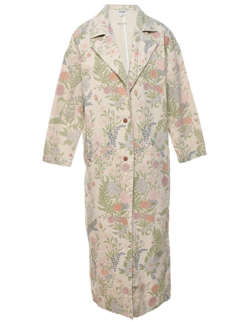 Wrangler Floral Pattern Jacket - S