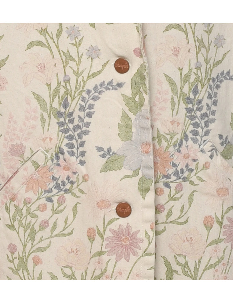 Wrangler Floral Pattern Jacket - S