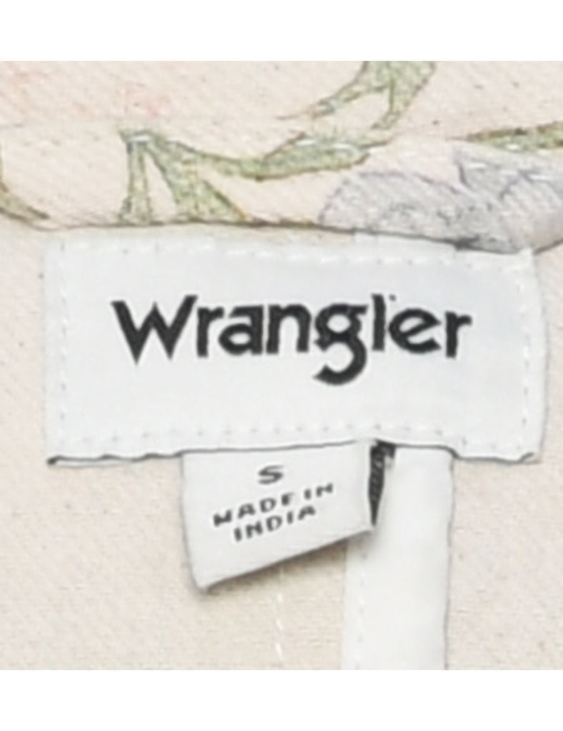 Wrangler Floral Pattern Jacket - S